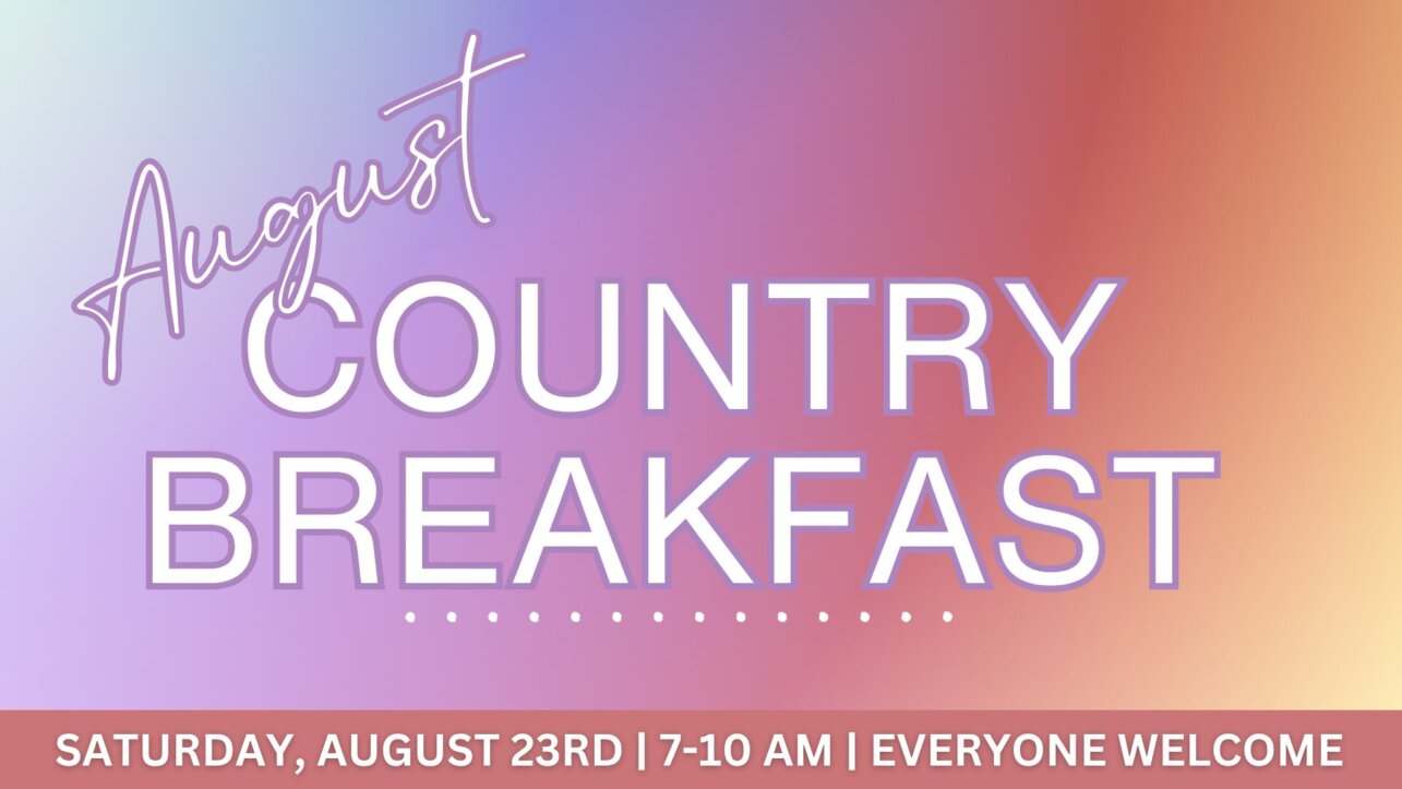AUG Country Breakfast august country breakfast